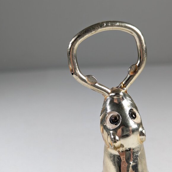 Vintage metal sea lion bottle opener and corkscrew - Picture 7 of 8